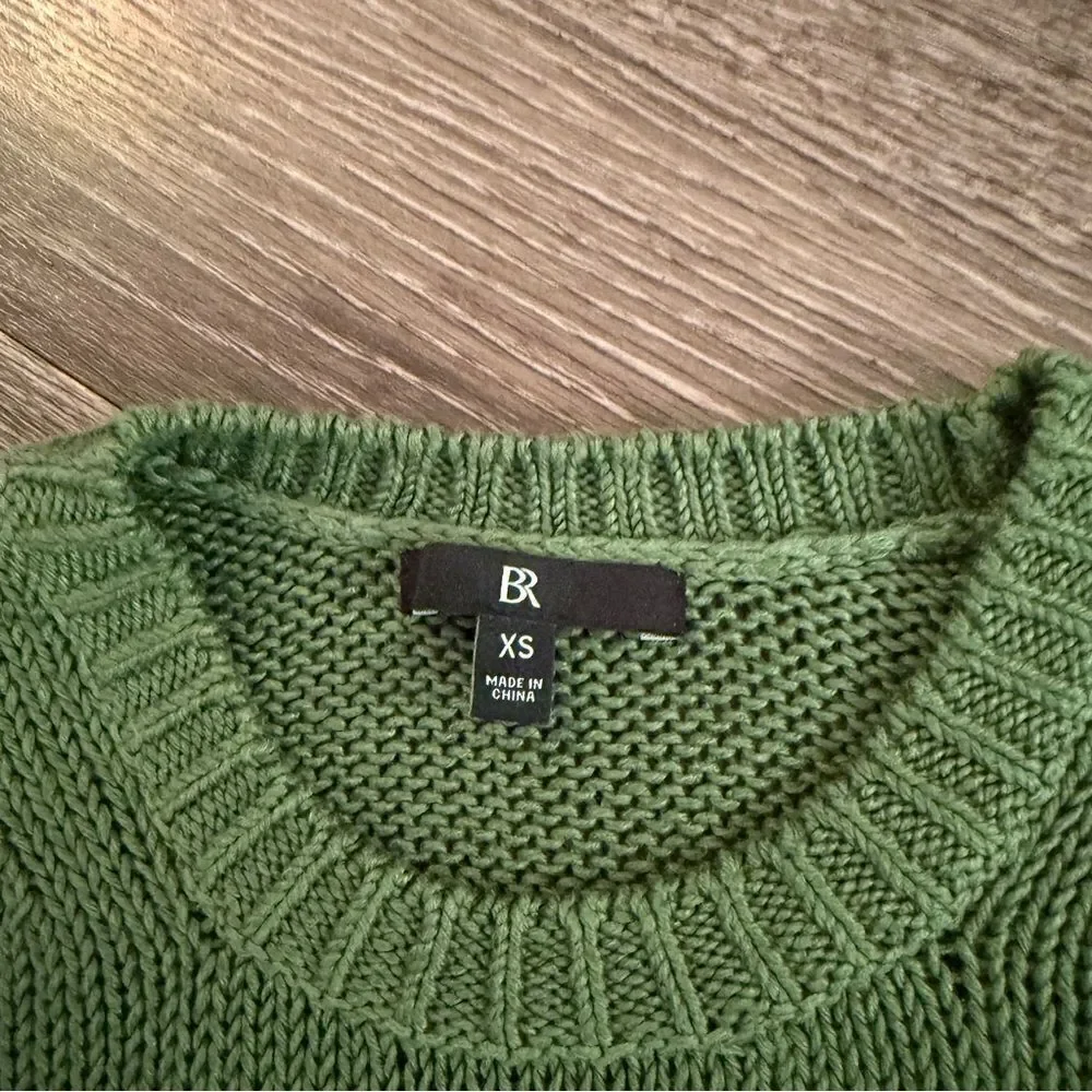 Banana Republic Linen Cotton Boxy Sweater